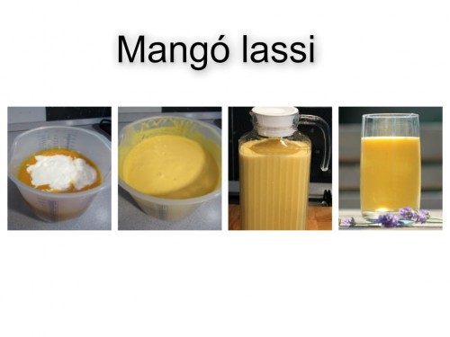 MANGÓ LASSI (indiai joghurtos mangó ital)